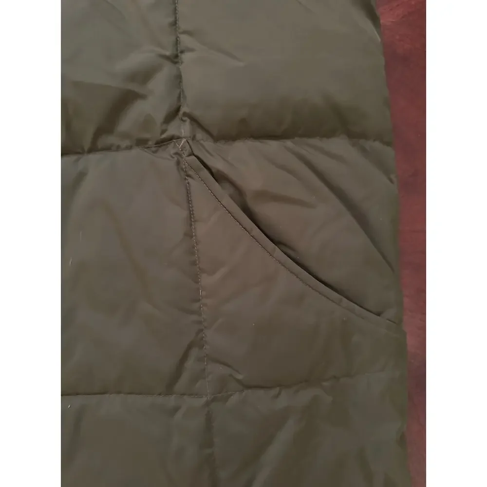 Lands’ End Quilted Down Vest S - Picture 3 of 5